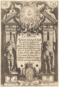 Frontispice van de Heilige Apocatastase door Jacques Callot