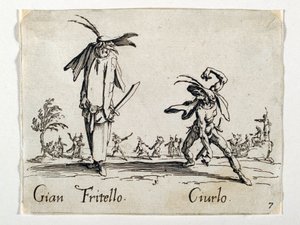 Gian Fritello en Ciurlo, figuren uit de Commedia dell