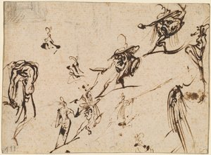 Gobbi en Andere Bizarre Figuren door Jacques Callot