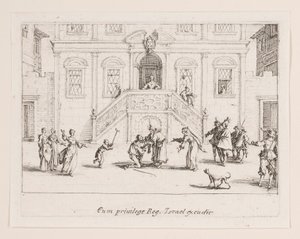 L door Jacques Callot