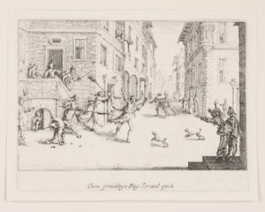 L door Jacques Callot