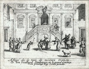 Het leven van de verloren zoon ... (gravure) door Jacques Callot