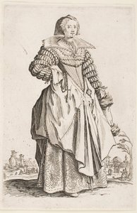 Dame met een Brede Kraag, uit de serie 