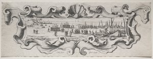 De Landing van de Troepen door Jacques Callot
