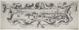 De Landing van de Troepen door Jacques Callot