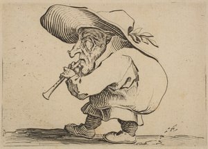 Le Joueur de Flageolet De Flageoletspeler, uit Varie Figure Gobbi, suite