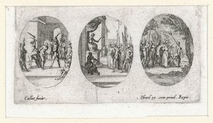 De wonderen van het lijdensverhaal ... (gravure) door Jacques Callot