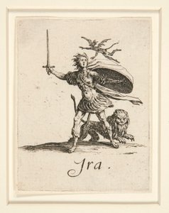 De zeven hoofdzonden: Woede door Jacques Callot