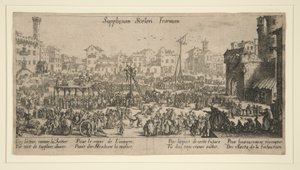 De Martelingen door Jacques Callot
