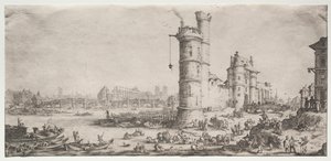 De twee grote uitzichten van Parijs: Uitzicht op de Pont Neuf