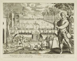 Maanden. 5, mei door Jacques Callot