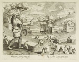 Maanden. 7, juli door Jacques Callot