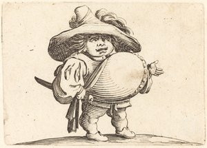 Man met Grote Buik door Jacques Callot
