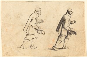 Boer met Hoed in de Hand door Jacques Callot