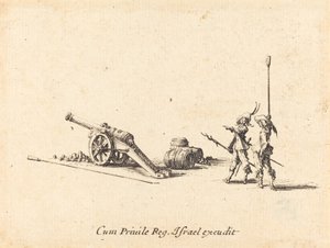 Voorbereiding om het Kanon af te vuren, 1634-1635