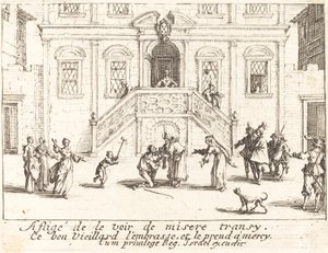 Terugkeer van de Verloren Zoon door Jacques Callot