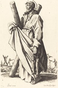 Sint Andreas door Jacques Callot