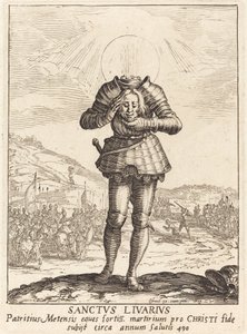 Sint Livier door Jacques Callot
