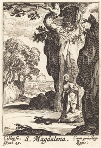 Sint Maria Magdalena door Jacques Callot