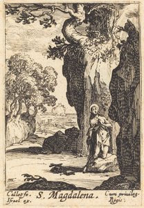 Sint Maria Magdalena door Jacques Callot