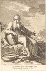 Sint Paulus, zittend door Jacques Callot