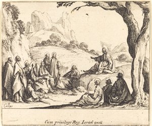 De bergrede door Jacques Callot