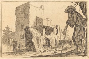 Herder en ruïnes, ca. 1622