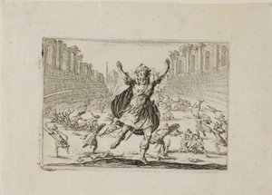 Schermutseling in het Circus, uit De Caprices