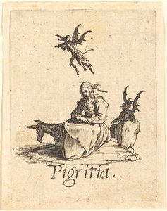 Luiheid door Jacques Callot