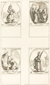 St. Agnes; Het huwelijk van de Maagd; St. Ildefonsus; St. Timoteüs
