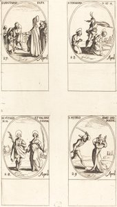 St. Anastasius, St. Theodora, Sts. Vitalis en Valeria, St. Peter Martelaar
