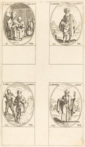 St. Felix; St. Joseph van Arimathea; St. Polycarpus; St. Matthias, Apostel