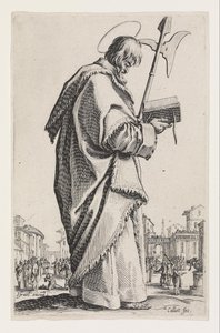 Sint Mattias door Jacques Callot