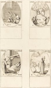 St. Petrus, apostel; St. Maria van de Engelen; Ontdekking van het lichaam van St. Stefanus; St. Dom door Jacques Callot