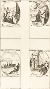 St. Stanislaus; De Verschijning van St. Michael; De Vertaling van St. Nicholas; St. G door Jacques Callot