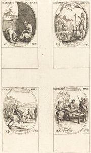St. Zenon en metgezellen; St. Johannes de Doper; St. Gallicanus; St. Pelagius