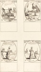Heiligen Jonas & Barachisius; Sint Johannes Climacus, Abt; Sint Benjamin; Heiligen Quirinus & Bal