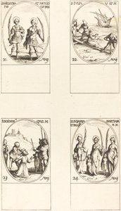Heiligen Nicostratus en Anthiocus; Heilige Julia; Heilige Desiderius; Heiligen Susanna, Palladia, en...