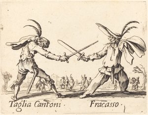 Taglia Cantoni en Fracasso door Jacques Callot