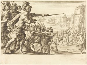 Inname van Bone door Jacques Callot