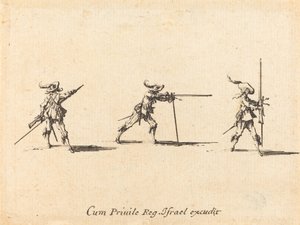 Het Innemen van de Schietpositie met het Musket