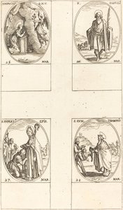 De Annunciatie, St. Castulus, St. Rupert, St. Gontran