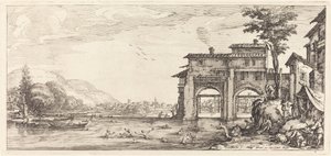 De baders door Jacques Callot