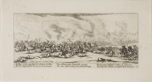 De slag, plaat drie uit De ellende van de oorlog