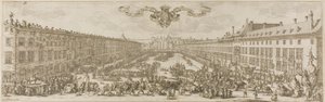 De Carrière in Nancy door Jacques Callot