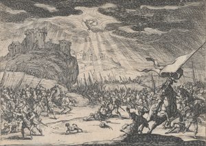 De bekering van Sint Paulus door Jacques Callot