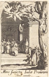 De Dood van Judas door Jacques Callot