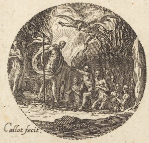 De graflegging door Jacques Callot