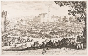 De kermis van L’Impruneta door Jacques Callot