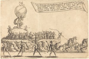 De Zonnevlot door Jacques Callot